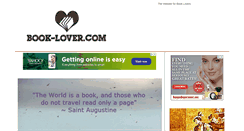 Desktop Screenshot of book-lover.com