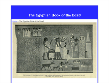 Tablet Screenshot of egyptianbookofthedead.book-lover.com