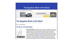 Desktop Screenshot of bookofthedead.book-lover.com